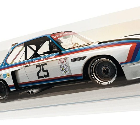 1975 IMSA BMW CSL Artwork